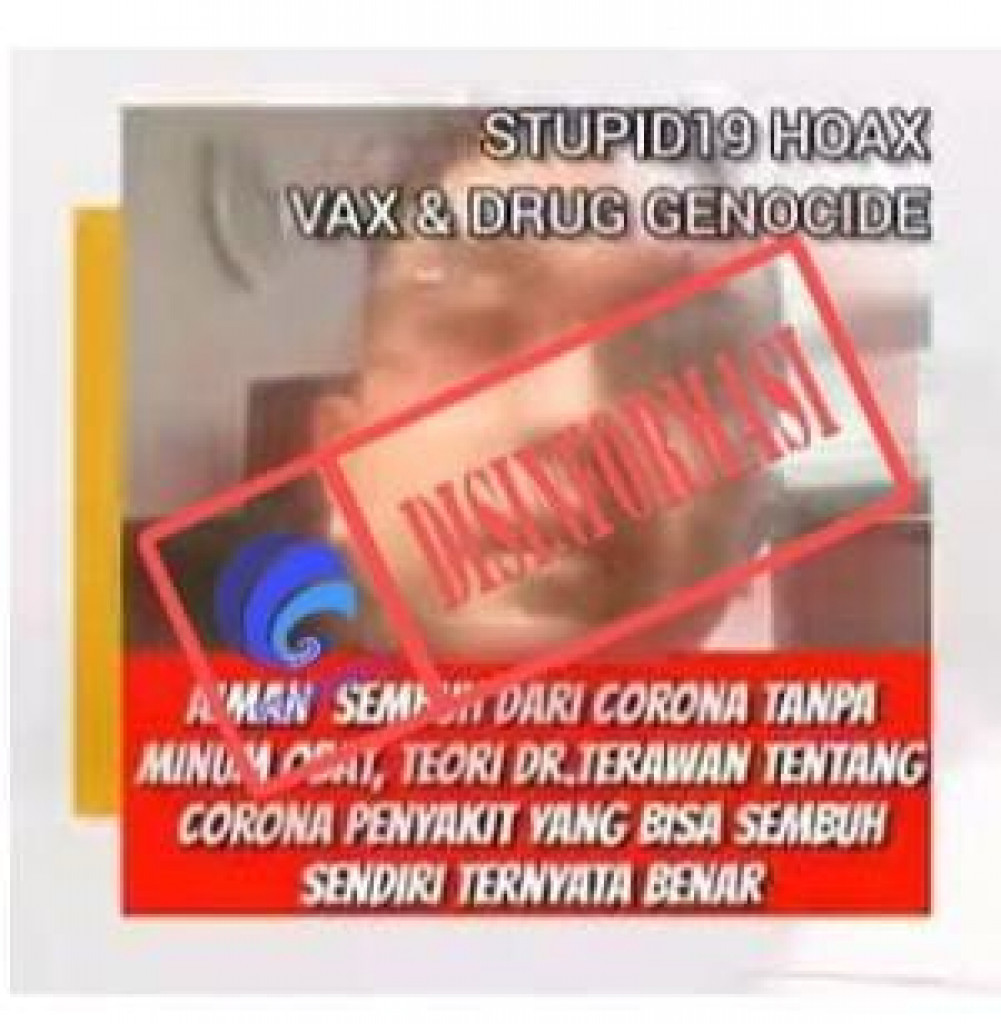 [DISINFORMASI] Pernyataan Aiman Witjaksono, Covid-19 dapat Sembuh tanpa Obat